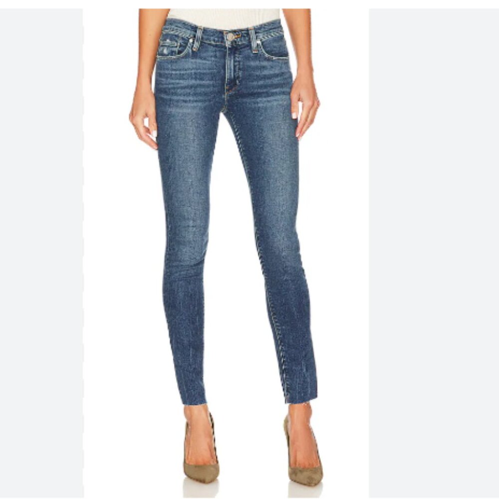 Hudson Jeans Women's Sz 27 Denim Krista‎ Low/Mid-Rise Skinny